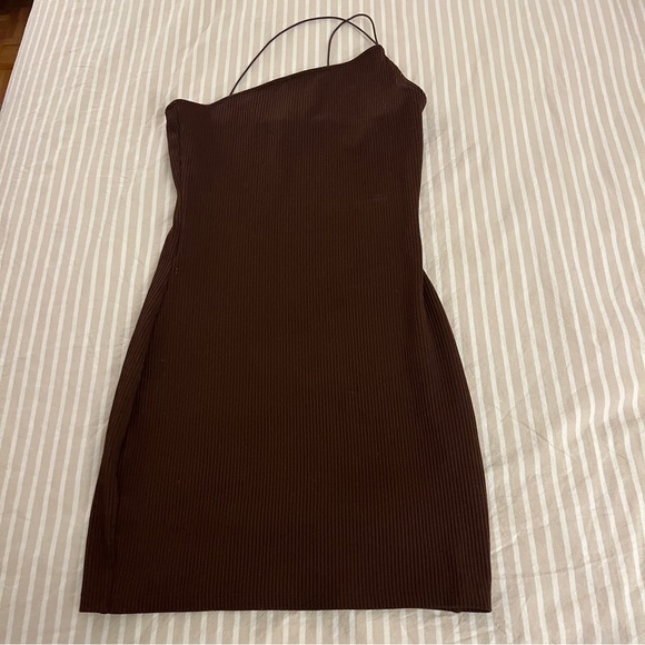 H&M - Chocolate Brown Dress** - Picture 1 of 3